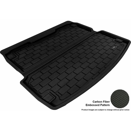 U-Ace 3D Maxpider Cargo Custom Fit All-Weather Kagu Black Floor Mat for 2011-2015 Audi A8 Models M1AD0181309